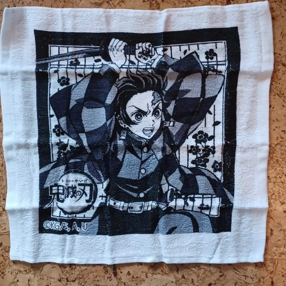 *3 FOR $20 ITEM* Demon Slayer Kimetsu No Yaiba Hand Towel With Case, NWT